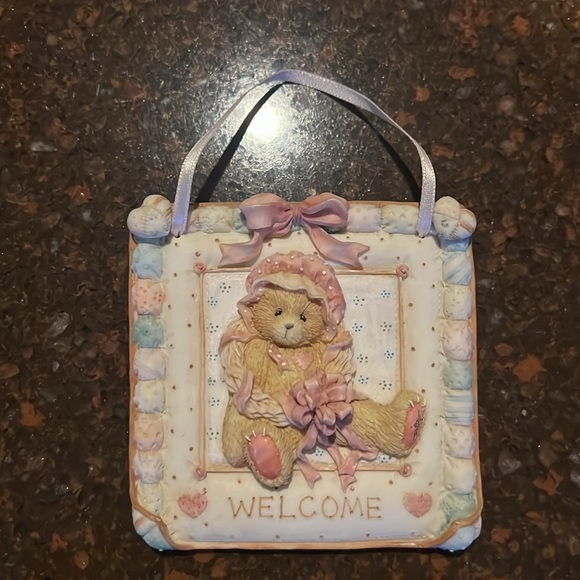 Cherished Teddies - This is a wall plaque. - Picture 5 of 6